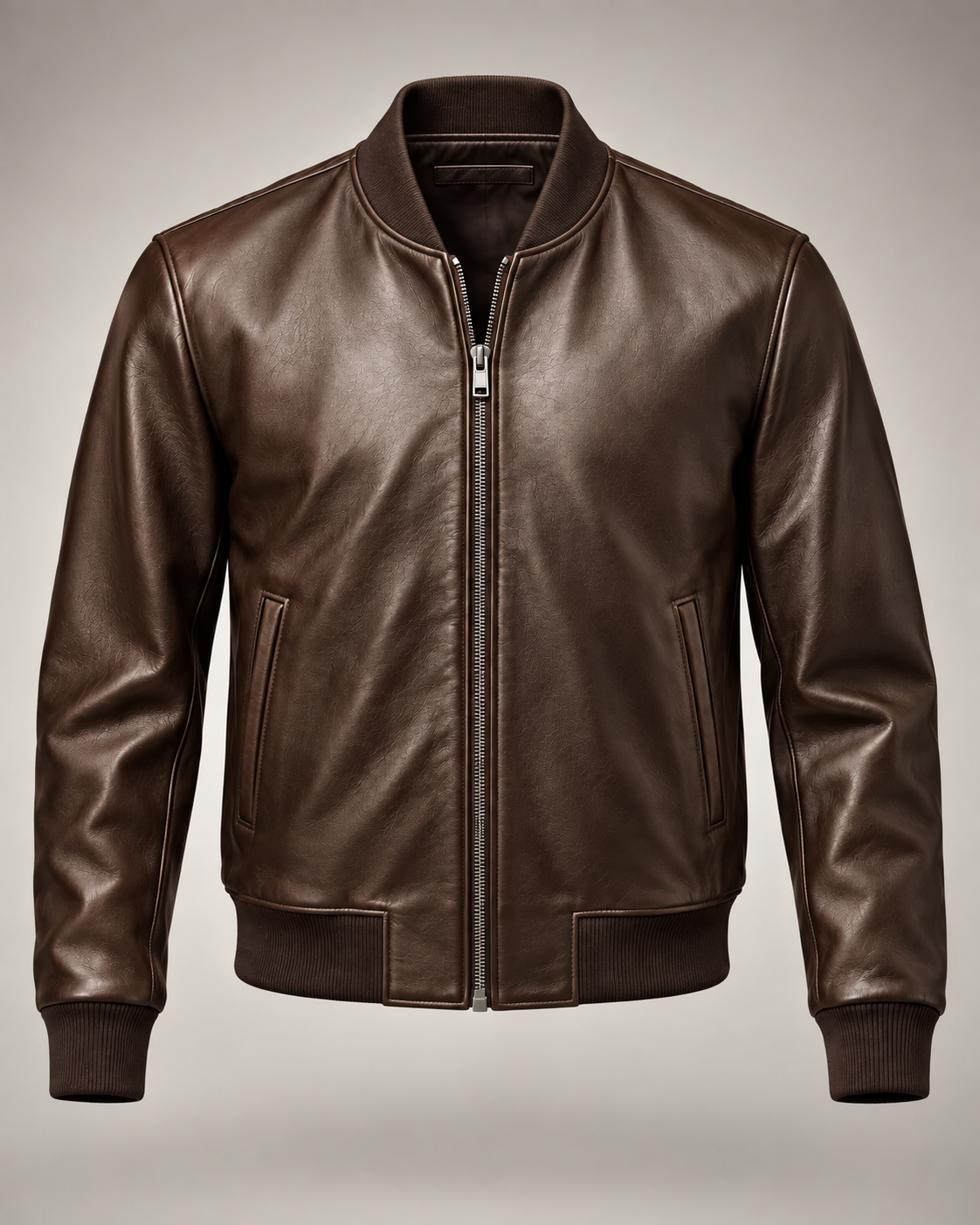 The Mercer Bomber leather, hardware and construction detail